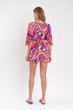 Laden Sie das Bild in den Galerie-Viewer, Model Back: Rio De Sol Mini Dress Funny Mini Dress