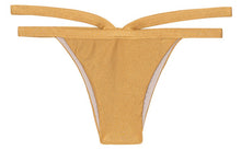 Laden Sie das Bild in den Galerie-Viewer, Product Front: Rio De Sol Unterteil Calcinha Gold Triangulo