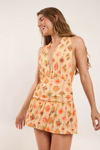 Laden Sie das Bild in den Galerie-Viewer, Image 07: Rio De Sol Mini Dress Mosaico Low Cut Dress