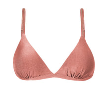 Laden Sie das Bild in den Galerie-Viewer, Product Front: Rio De Sol Oberteil Top Shimmer-Copper Tri-Fixo