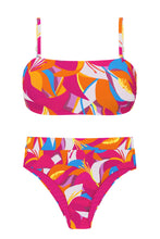 Laden Sie das Bild in den Galerie-Viewer, Product Front: Rio De Sol Set Set Antelope Bandeau-Reto Hotpant-Cos