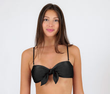Laden Sie das Bild in den Galerie-Viewer, Gallery: Rio De Sol Oberteil Top Shimmer-Black Bandeau-No