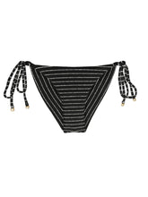 Laden Sie das Bild in den Galerie-Viewer, Product Front: Rio De Sol Unterteil Bottom Linea-Black Cheeky-Tie