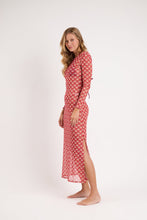 Laden Sie das Bild in den Galerie-Viewer, Image 04: Rio De Sol Strandkleid Floral-Scales Dress Lucy