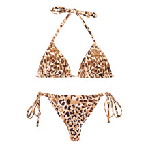 Laden Sie das Bild in den Galerie-Viewer, Product Front: Rio De Sol Set Set Leopard Tri-Inv Cheeky-Tie
