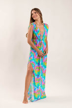 Laden Sie das Bild in den Galerie-Viewer, Image 05: Rio De Sol Strandkleid Fusion Long Dress Soleil