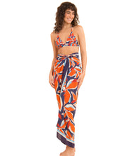 Laden Sie das Bild in den Galerie-Viewer, Image 07: Rio De Sol Pareo Leaves Canga