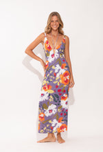 Laden Sie das Bild in den Galerie-Viewer, Image 05: Rio De Sol Strandkleid Garden-Flower Saida Yara