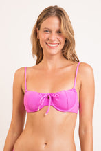 Laden Sie das Bild in den Galerie-Viewer, Gallery: Rio De Sol Oberteil Top Vita-Pink Balconet-Tie