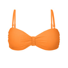 Laden Sie das Bild in den Galerie-Viewer, Product Front: Rio De Sol Oberteil Top Dots-Mango Bandeau-Crispy