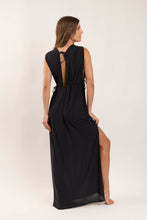 Laden Sie das Bild in den Galerie-Viewer, Image 05: Rio De Sol Strandkleid Black Long Dress Soleil