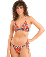 Laden Sie das Bild in den Galerie-Viewer, Gallery: Rio De Sol Set Set Leaves Tri-Cos Cheeky-Micro