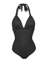 Laden Sie das Bild in den Galerie-Viewer, Product Front: Rio De Sol Badeanzug Linea-Black Mel-Op