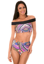 Laden Sie das Bild in den Galerie-Viewer, Image 04: Rio De Sol Oberteil Soutien Samarcanda Offshoulder