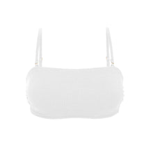 Laden Sie das Bild in den Galerie-Viewer, Product Front: Rio De Sol Oberteil Top Sand-White Bandeau-Reto