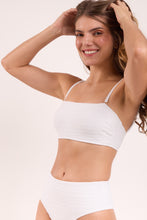 Laden Sie das Bild in den Galerie-Viewer, Image 08: Rio De Sol Oberteil Top Memphis-White Bandeau-Reto