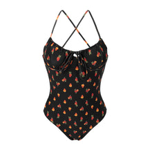 Laden Sie das Bild in den Galerie-Viewer, Product Front: Rio De Sol Badeanzug Cashew Julia