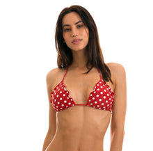 Laden Sie das Bild in den Galerie-Viewer, Model Front: Rio De Sol Oberteil Top Poa Red Frufru