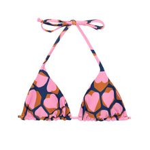 Laden Sie das Bild in den Galerie-Viewer, Product Front: Rio De Sol Oberteil Top Amore-Pink Tri-Inv