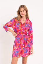 Laden Sie das Bild in den Galerie-Viewer, Image 09: Rio De Sol Hemdblusenkleid Flavors Chemise