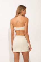 Laden Sie das Bild in den Galerie-Viewer, Model Back: Rio De Sol Mini Dress Brisa-Offwhite Lulu Dress