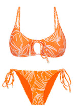 Laden Sie das Bild in den Galerie-Viewer, Product Front: Rio De Sol Set Set Trail-Orange Tank-Tie Ibiza-Comfy