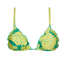 Laden Sie das Bild in den Galerie-Viewer, Product Front: Rio De Sol Oberteil Top Banana Yellow Frufru