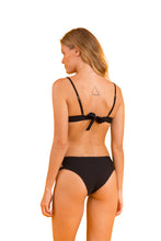 Laden Sie das Bild in den Galerie-Viewer, Model Back: Rio De Sol Oberteil Top Bora-Black Bra-Trio