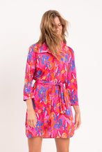 Laden Sie das Bild in den Galerie-Viewer, Image 13: Rio De Sol Hemdblusenkleid Flavors Chemise