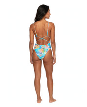 Laden Sie das Bild in den Galerie-Viewer, Model Back: Rio De Sol Badeanzug Maxi Flower Body