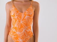 Laden und Abspielen von Videos im Galerie-Viewer, Video: Rio De Sol Badeanzug Trail-Orange Hype