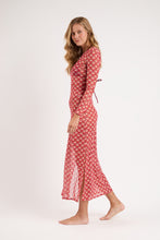 Laden Sie das Bild in den Galerie-Viewer, Image 02: Rio De Sol Strandkleid Floral-Scales Dress Lucy