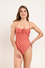 Laden Sie das Bild in den Galerie-Viewer, Image 05: Rio De Sol Badeanzug Floral-Scales Julia