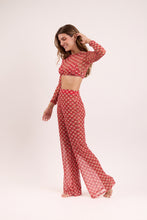 Laden Sie das Bild in den Galerie-Viewer, Image 03: Rio De Sol Strandhosen Floral-Scales Pants Lana