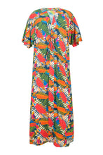 Laden Sie das Bild in den Galerie-Viewer, Product Front: Rio De Sol Strandkleid Jungle Long Dress