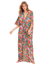 Laden Sie das Bild in den Galerie-Viewer, Gallery: Rio De Sol Strandkleid Jungle Long Dress