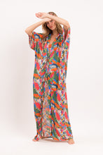 Laden Sie das Bild in den Galerie-Viewer, Image 08: Rio De Sol Strandkleid Jungle Long Dress