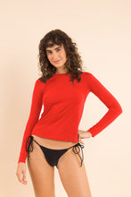 Laden Sie das Bild in den Galerie-Viewer, Image 08: Rio De Sol Oberteil Rouge Rash-Guard