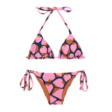 Laden Sie das Bild in den Galerie-Viewer, Product Front: Rio De Sol Set Set Amore-Pink Tri-Inv Lacinho