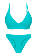 Laden Sie das Bild in den Galerie-Viewer, Product Front: Rio De Sol Set Set Cotele-Jade Tri-Tank Essential-Comfy