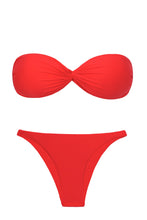 Laden Sie das Bild in den Galerie-Viewer, Product Front: Rio De Sol Set Set Rouge Twist Leblon