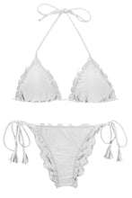 Laden Sie das Bild in den Galerie-Viewer, Product Front: Rio De Sol Set Set Shimmer-White Frufru