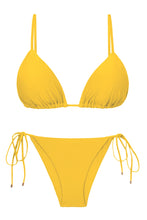 Laden Sie das Bild in den Galerie-Viewer, Product Front: Rio De Sol Set Set Sunflower Tri-Inv Lacinho