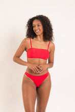 Laden Sie das Bild in den Galerie-Viewer, Image 04: Rio De Sol Oberteil Top Rouge Bandeau-Reto