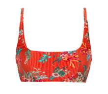 Laden Sie das Bild in den Galerie-Viewer, Product Front: Rio De Sol Oberteil Top Wildflowers Bra-Sport