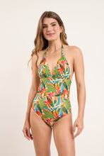 Laden Sie das Bild in den Galerie-Viewer, Model Front: Rio De Sol Badeanzug Tropical Mel-Op