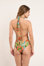 Laden Sie das Bild in den Galerie-Viewer, Model Back: Rio De Sol Badeanzug Tropical Mel-Op