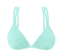 Laden Sie das Bild in den Galerie-Viewer, Product Front: Rio De Sol Oberteil Top Malibu-Menta Tri-Duo
