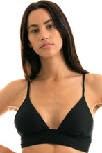 Laden Sie das Bild in den Galerie-Viewer, Gallery: Rio De Sol Oberteil Top Cloque Preto Tri Cos
