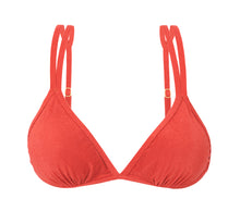 Laden Sie das Bild in den Galerie-Viewer, Product Front: Rio De Sol Oberteil Top Malibu-Chili Tri-Duo
